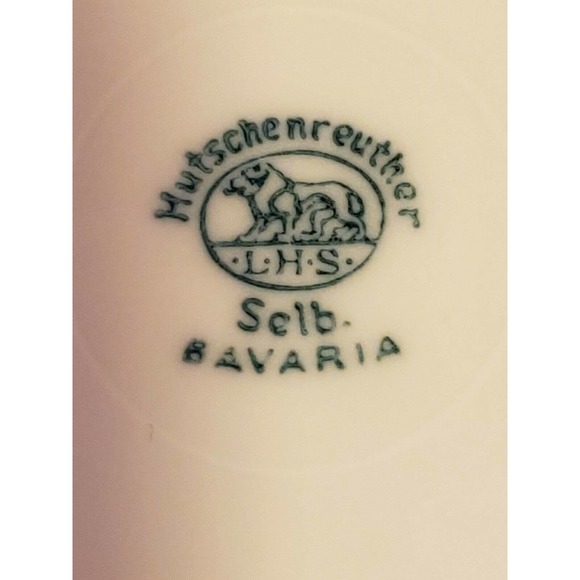 Antique Hutschenreuther Master w/ 6 Berry Bowls - Picture 7 of 9